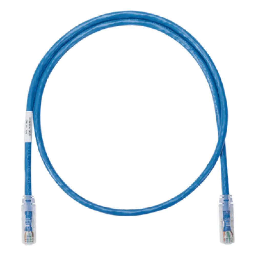 Cable de Parcheo UTP / Cat 6 / 40 ft (12.19 m) / 24 AWG / T568B / Azul