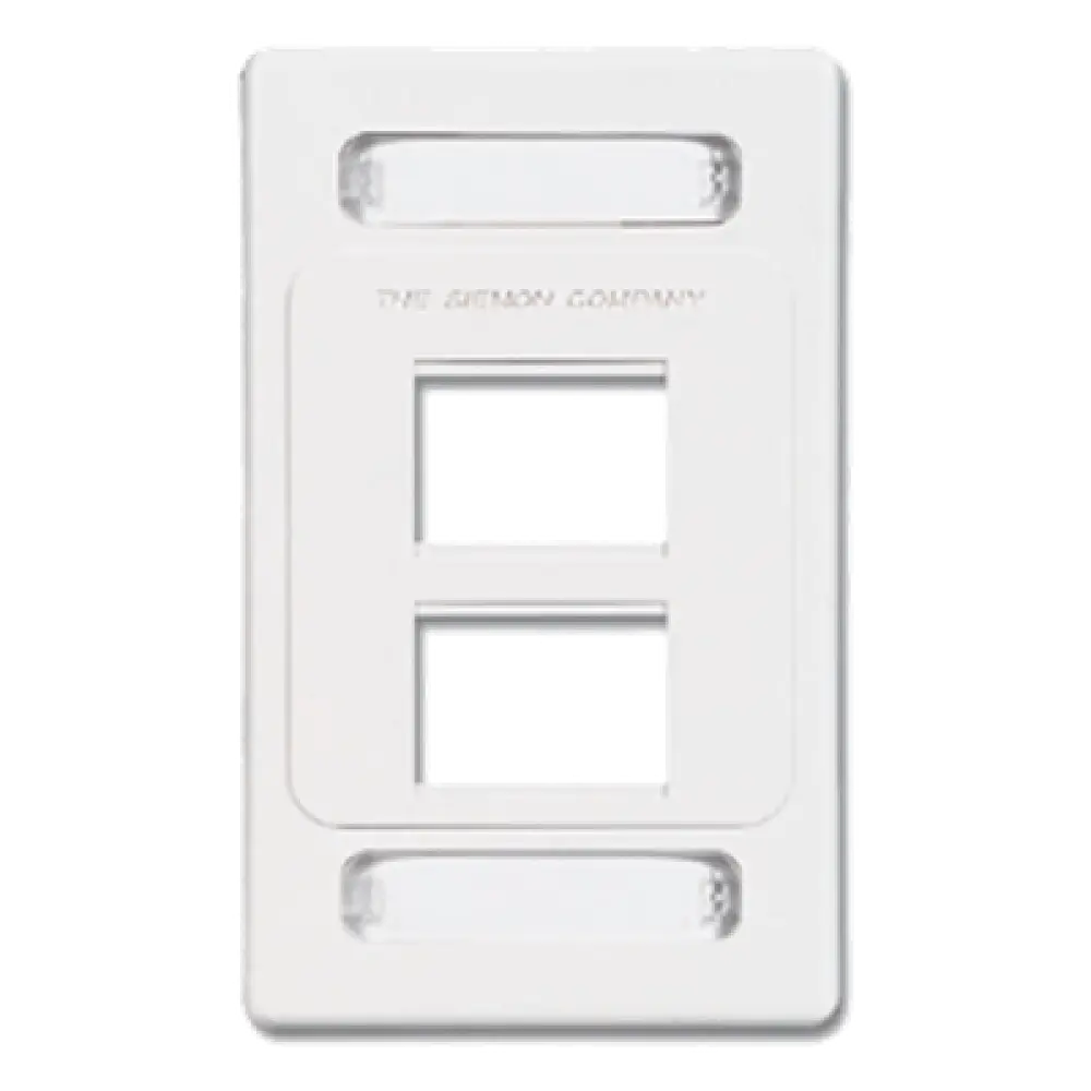 Placa de Pared Modular / 4 Salidas / MAX / Compatible Z-MAX Blindados / Color Blanco
