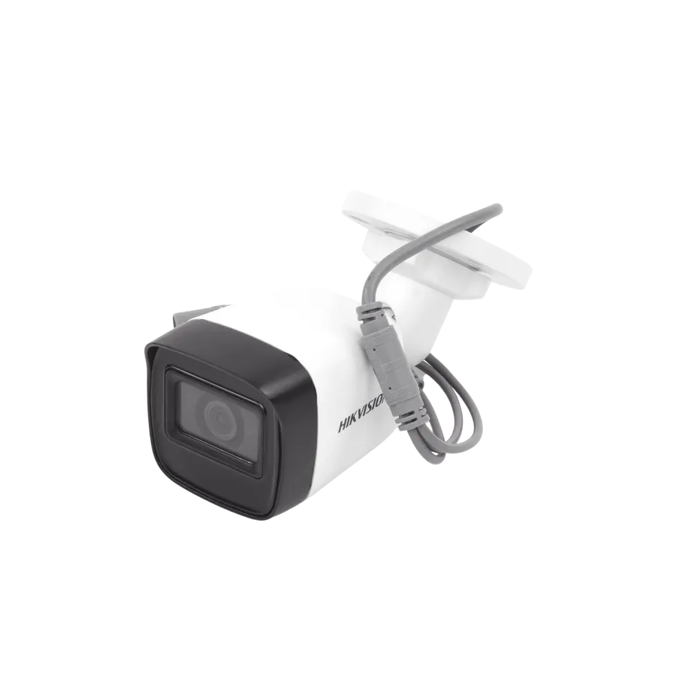 Bala TURBOHD 2 Megapixel (1080p) / Gran Angular 99° / Lente 2.8 mm / 30 mts IR EXIR / Exterior IP67 / 4 Tecnologías / dWDR / Metal