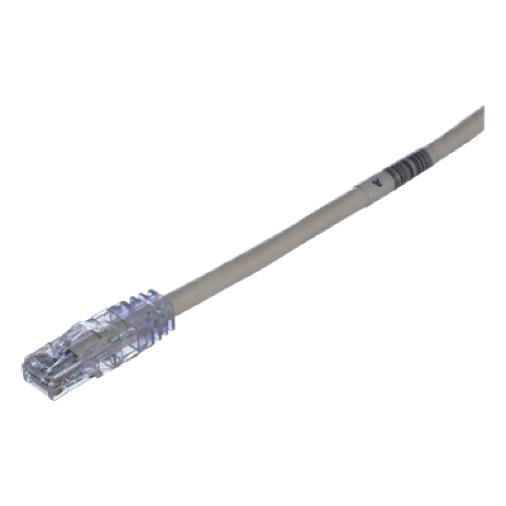 Cable de Parcheo UTP Cat6 / 24 AWG / CM / 0.3 m (1 pie) / 250 MHz / PoE++