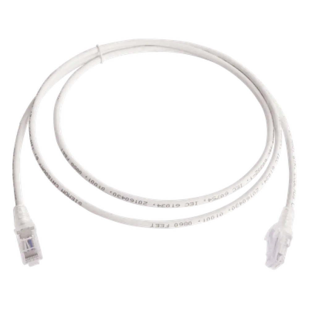Patch Cord Cat6 UTP / 1.52 m (5 ft) / CM/LS0H / 26 AWG / Alta Densidad / Blanco