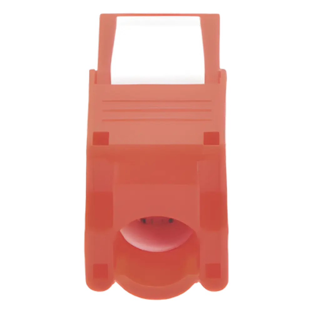 Módulo Jack Keystone / Cat5e / Toolless / Terminación 180° / RJ45 / Sin Blindaje / Color Rojo