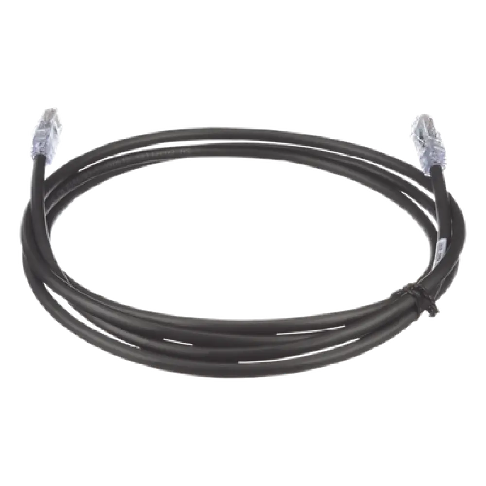 Cable de Parcheo UTP / Cat6A / 24 AWG / CM / 1.52 m (5 ft) / Negro