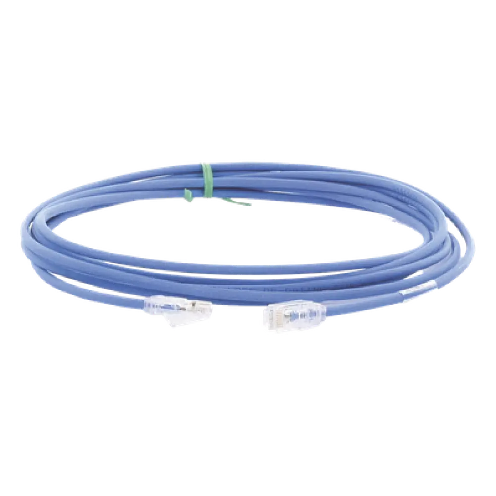 Cable de Parcheo UTP / Cat6A / 28AWG / CM-LSZH / 12 Pies (3.66 m) / Azul
