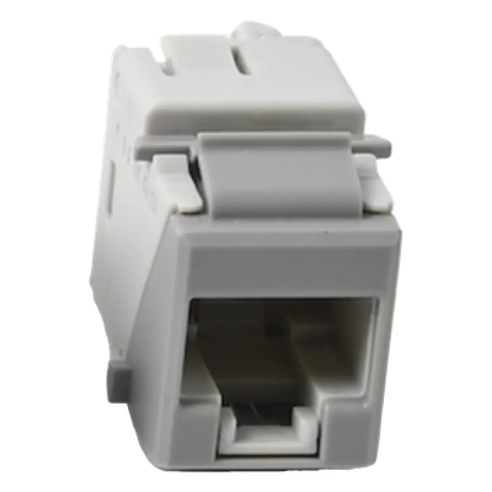 Jack Keystone / Cat6A UTP / Terminación 110 / T568A-B / -10 a 60 °C