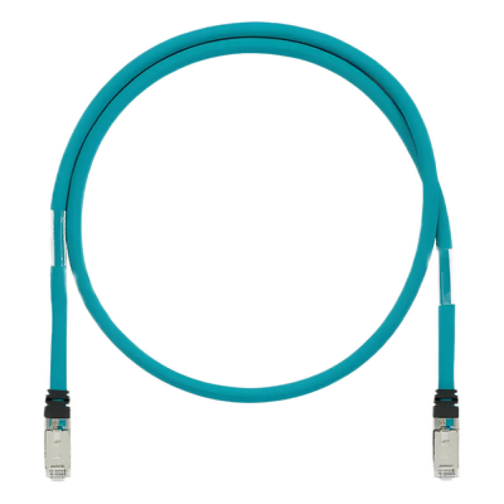 Patch Cord Industrial Cat6A / Blindado SF/UTP / 26 AWG / 600V / 10 m (32.8 ft) / IP20
