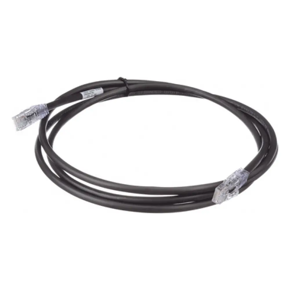 Cable de Parcheo UTP / Cat6A / 24 AWG / CM / 2.13 m (7 pies) / Negro