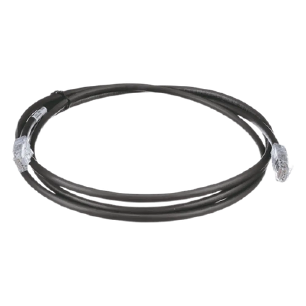 Cable de Parcheo UTP / Cat6A / 24 AWG / CM / 2.13 m (7 pies) / Negro