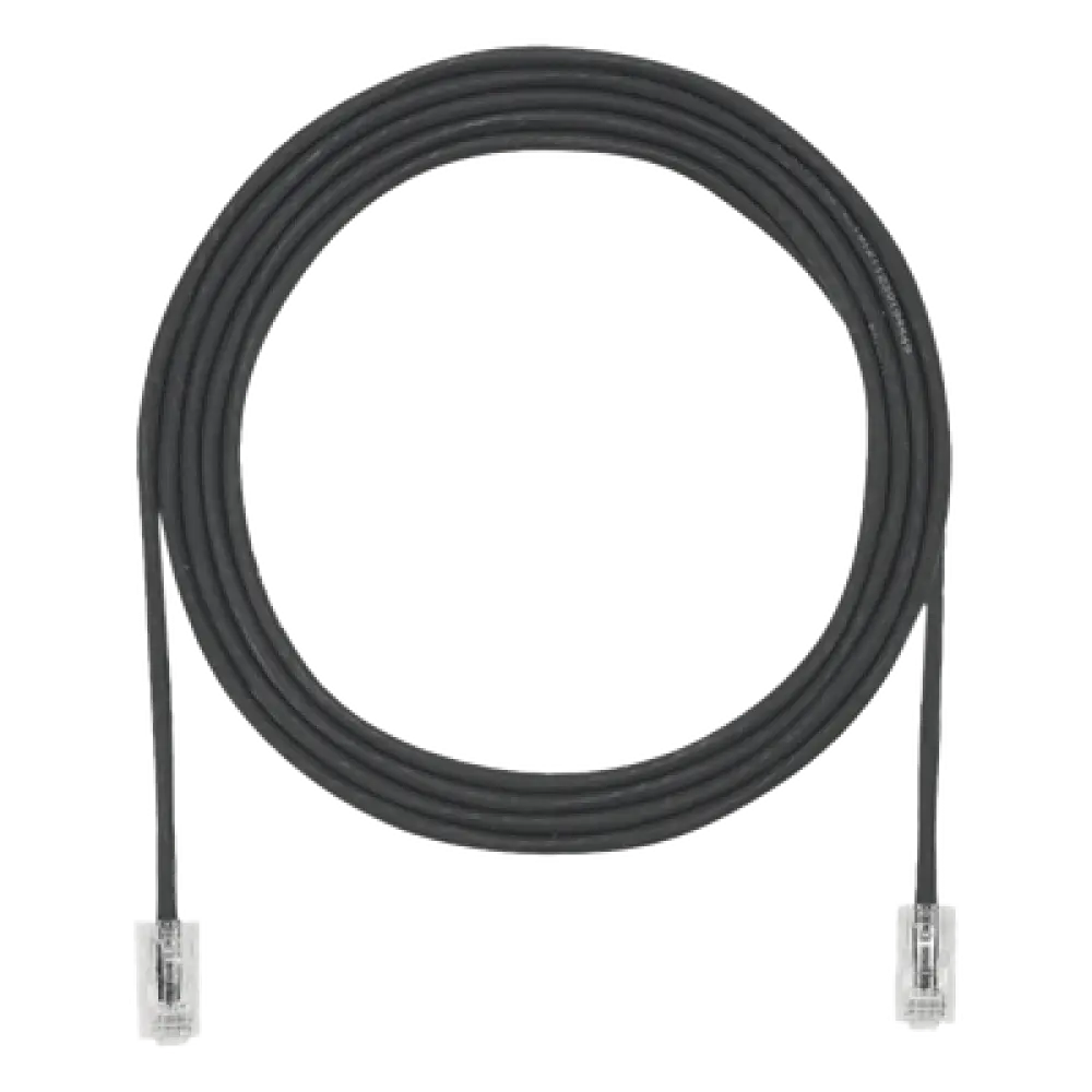 Cable de Parcheo UTP Cat6A / 500 MHz / 28 AWG / 4.7 mm / PoE IEEE 802.3bt / CM/LSZH / -40 a 75°C / 6 ft (1.8 m)