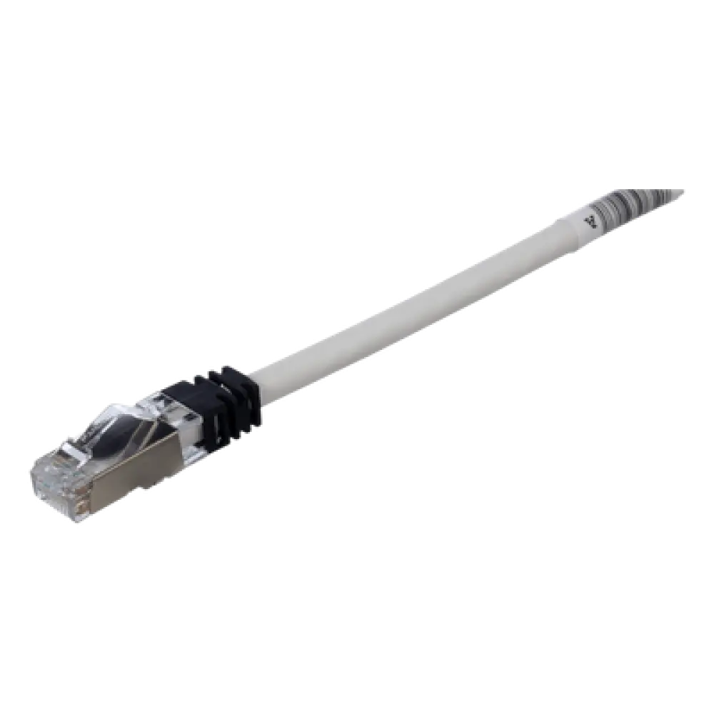 Patch Cord Cat6A / Blindado S/FTP / CM/LS0H / 2.5 Metros (8.20 Pies) / Color Gris