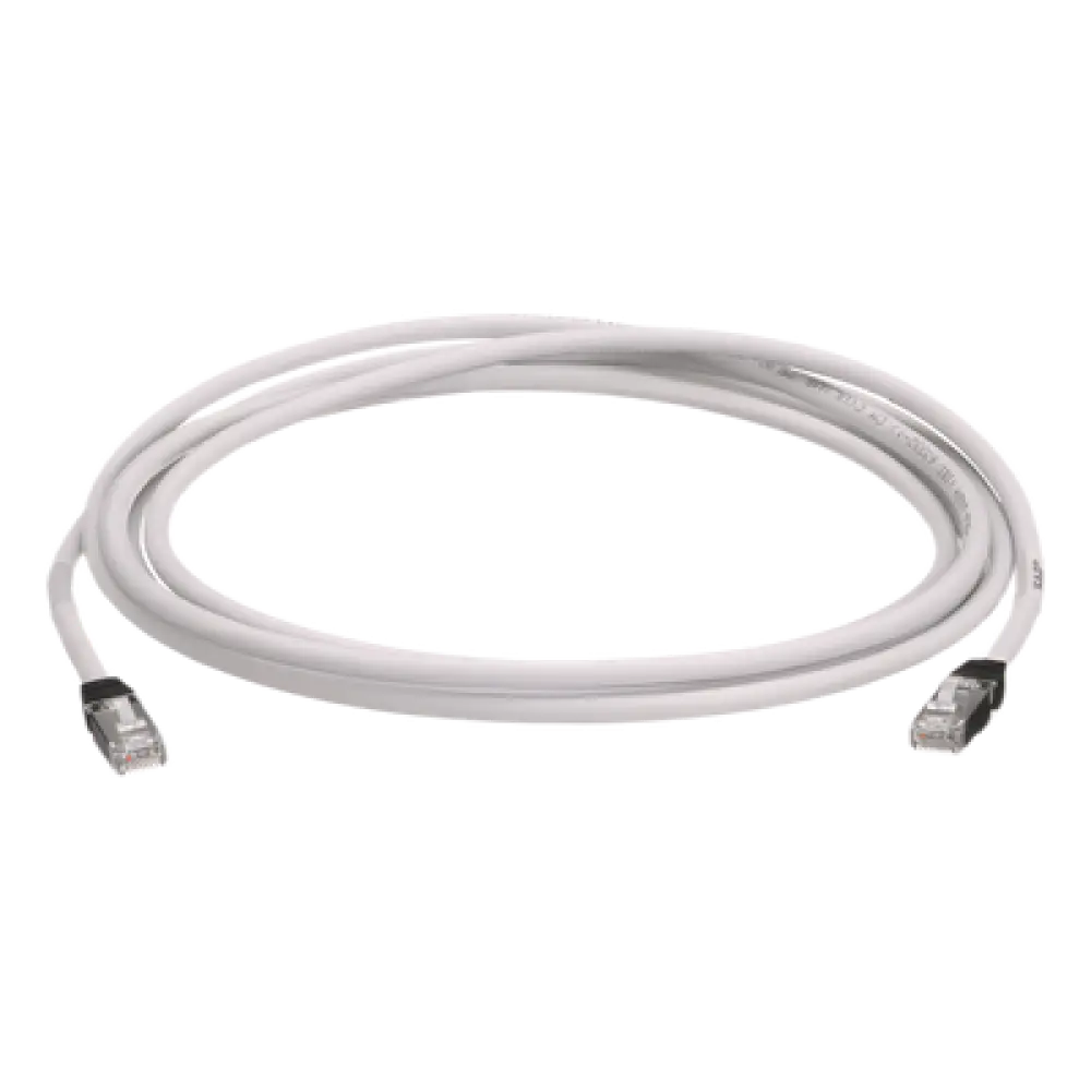 Patch Cord Cat6A / Blindado S/FTP / CM/LS0H / 2.5 Metros (8.20 Pies) / Color Gris