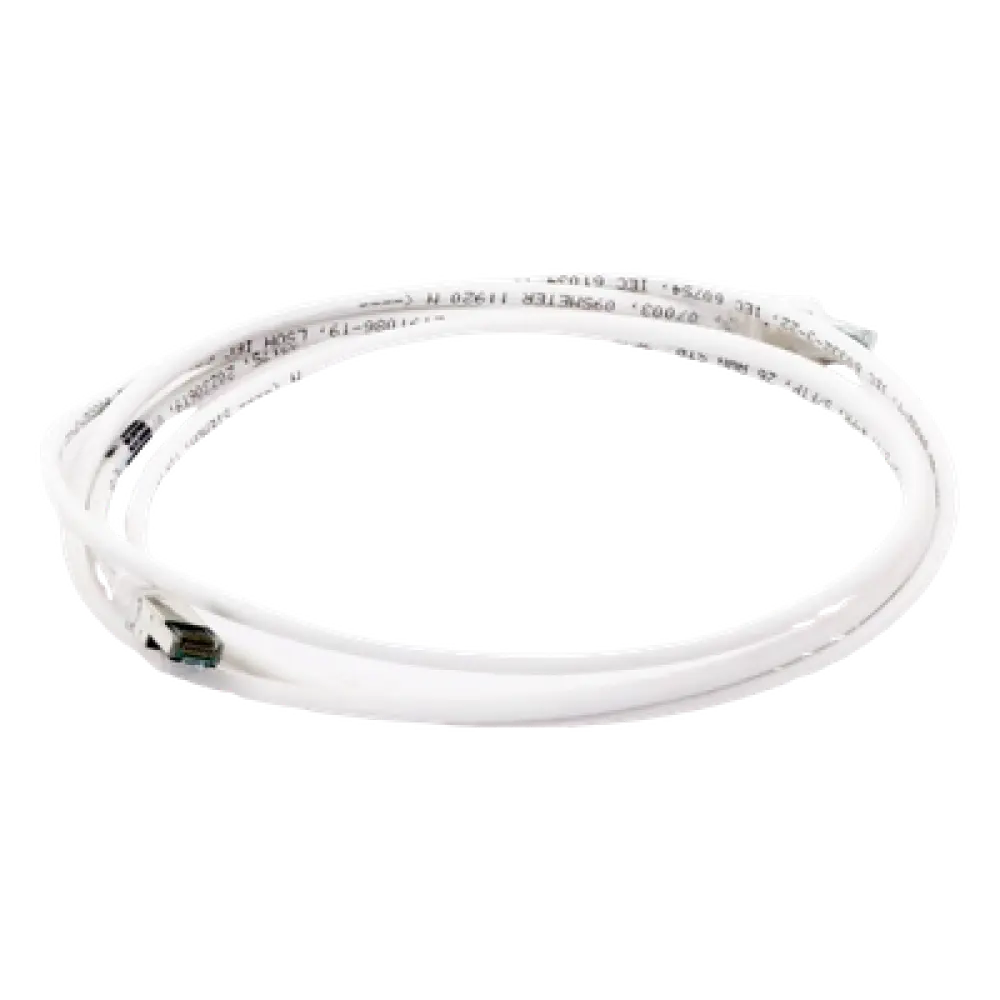 Patch Cord Cat6A S/FTP / 2.13 m (7 ft) / CM/LS0H / Blindaje S/FTP / PCB Interno / UL2043 / Blanco