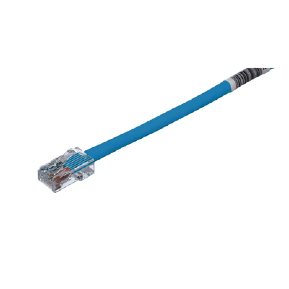 Cable de Parcheo / UTP Cat5e / 24 AWG / CM / 0.3 m (1 ft) / Azul