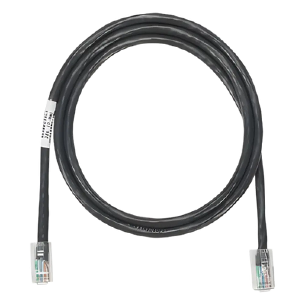 Cable de Parcheo UTP / Cat 5e / 2.13 m (7 ft) / 24 AWG / Negro