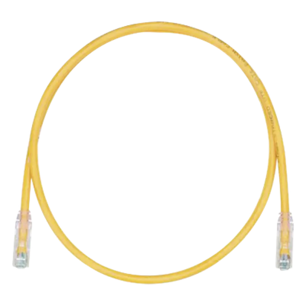 Cable de Parcheo UTP Cat6 / 24 AWG / CM / 1.52 m (5 pies) / Amarillo