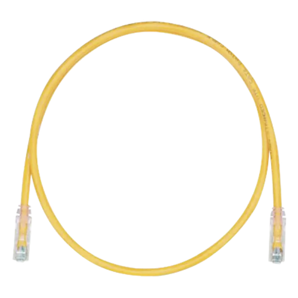 Cable de Parcheo UTP Cat6 / 24 AWG / CM / 0.91 m (3 ft) / Amarillo