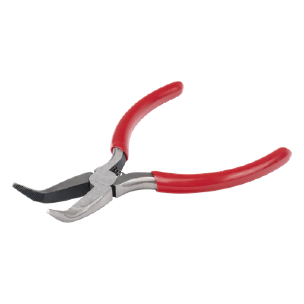 Pinza Punta Curva / 5 pulgadas / Mango Forrado Plástico / Diseño Ergonómico