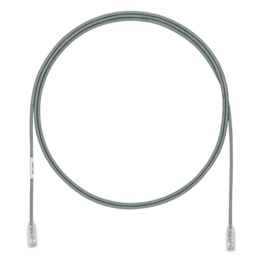 Cable de Parcheo UTP / Cat6A / 28AWG / CM-LSZH / 0.91 m (3 ft) / Gris