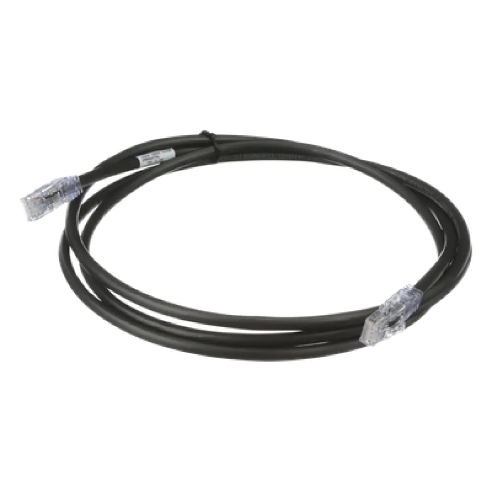 Cable de Parcheo UTP / Cat6A / 24 AWG / CM / 0.91 m (3 ft) / Color Negro