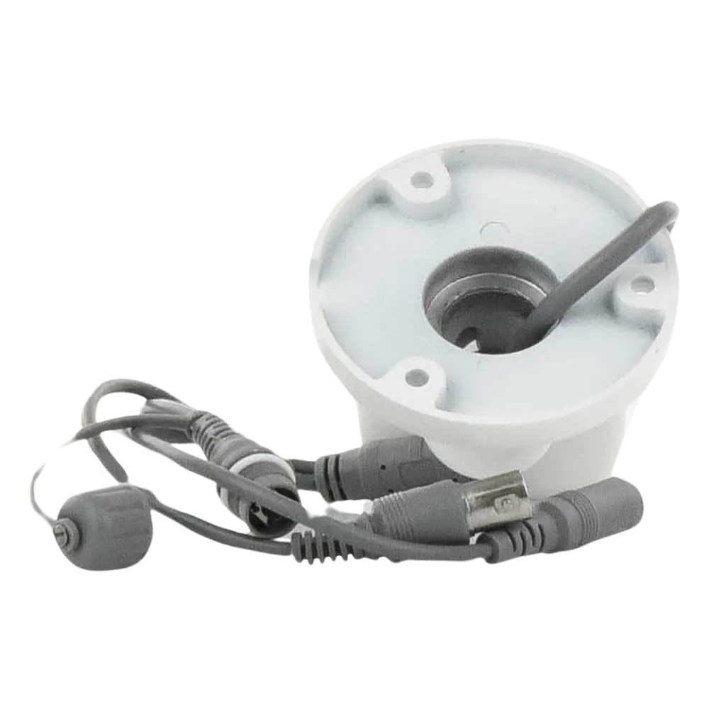 [Dual Light + ColorVu] Bala TURBOHD 2 Megapixel (1080p) / Lente 2.8 mm / 30 mts IR EXIR + 20 mts Luz Blanca / Micrófono Integrado / Gran Angular 101° / Exterior IP67 / 4 Tecnologías
