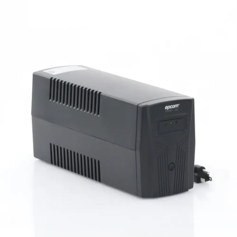 UPS de 850VA/510W / Topología Línea Interactiva / Entrada y Salida 120 Vca / Regulador de Voltaje AVR 80-150 Vca / Clavija NEMA 5-15P / 4 Tomas NEMA 5-15R /Sin RJ11 ni RJ45