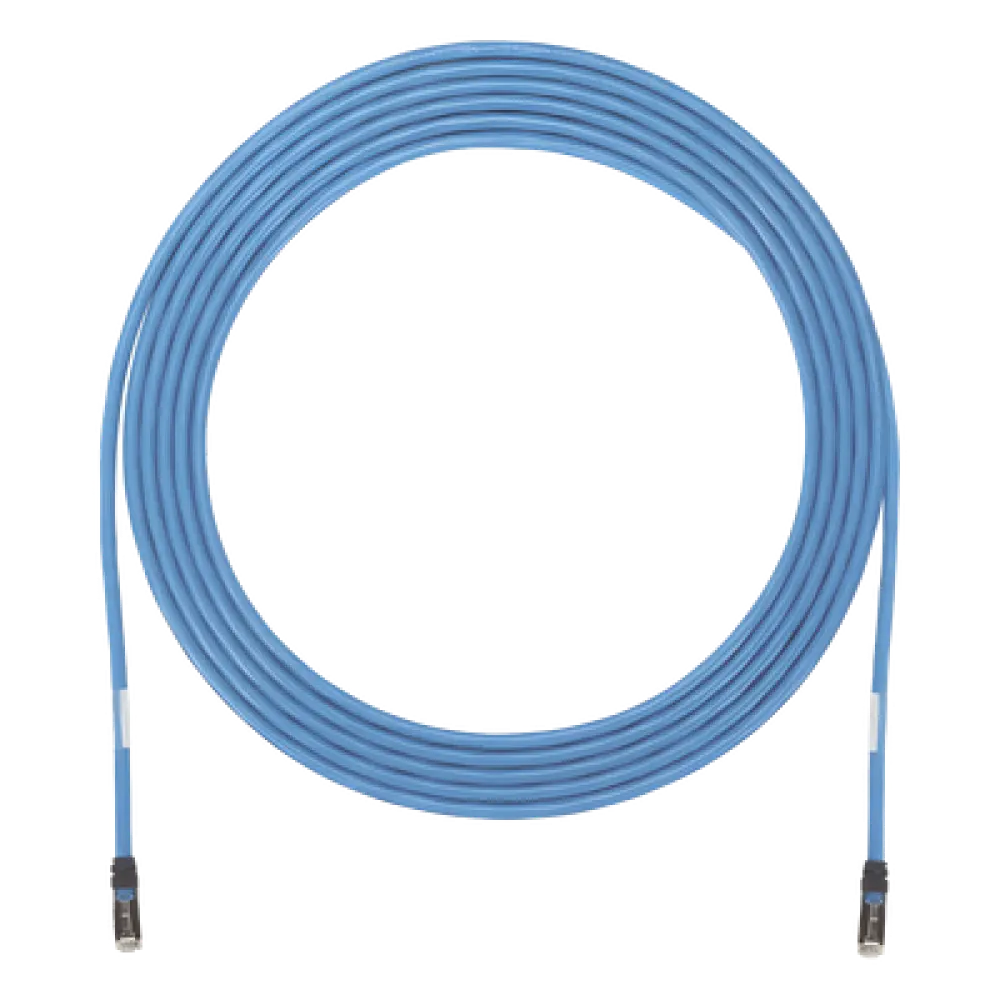 Cable de Zona U/UTP Cat6A / 23 AWG Sólido / CMP Plenum / 30.48 m (100 ft) / Conectores Modulares TX6A 10Gig