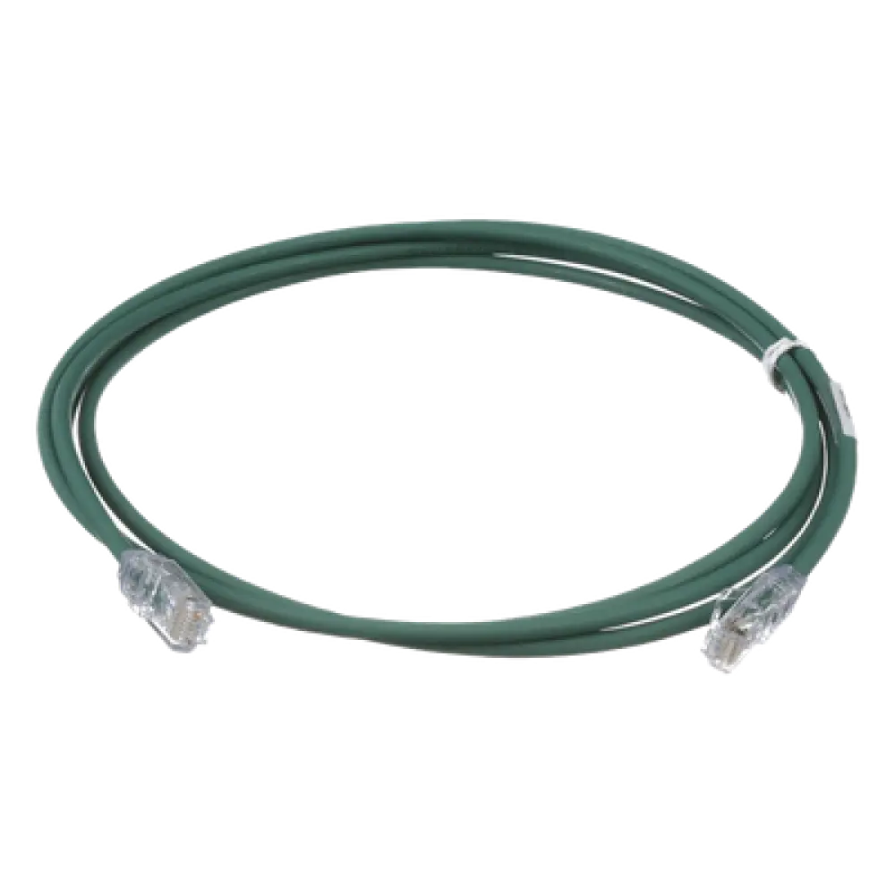 Cable de Parcheo UTP Cat6A / 28AWG / CM-LSZH / 0.91 m (3 pies) / Verde