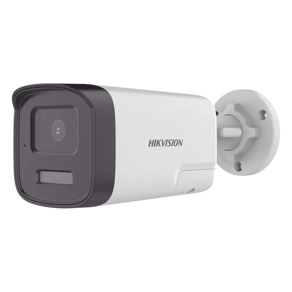 [Audio Bidireccional + Dual Light + ColorVu] Bala TURBOHD 2 Megapixel (1080p) / Lente 3.6 mm / 40 mts IR EXIR + 40 mts Luz Blanca / Micrófono y Bocina Integrado / Exterior IP67 / dWDR