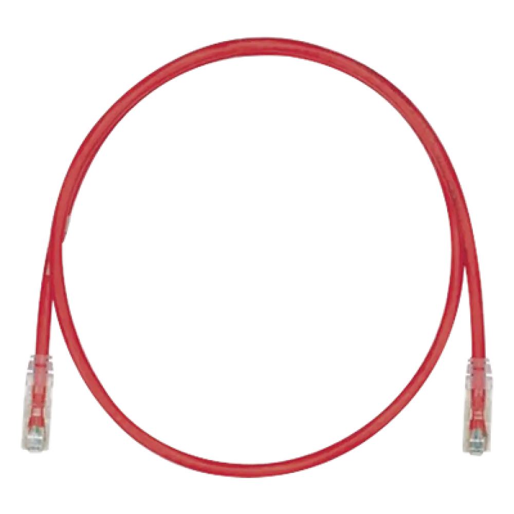Cable de Parcheo UTP Cat6 / 24 AWG / CM / 0.91 m (3 ft) / Rojo