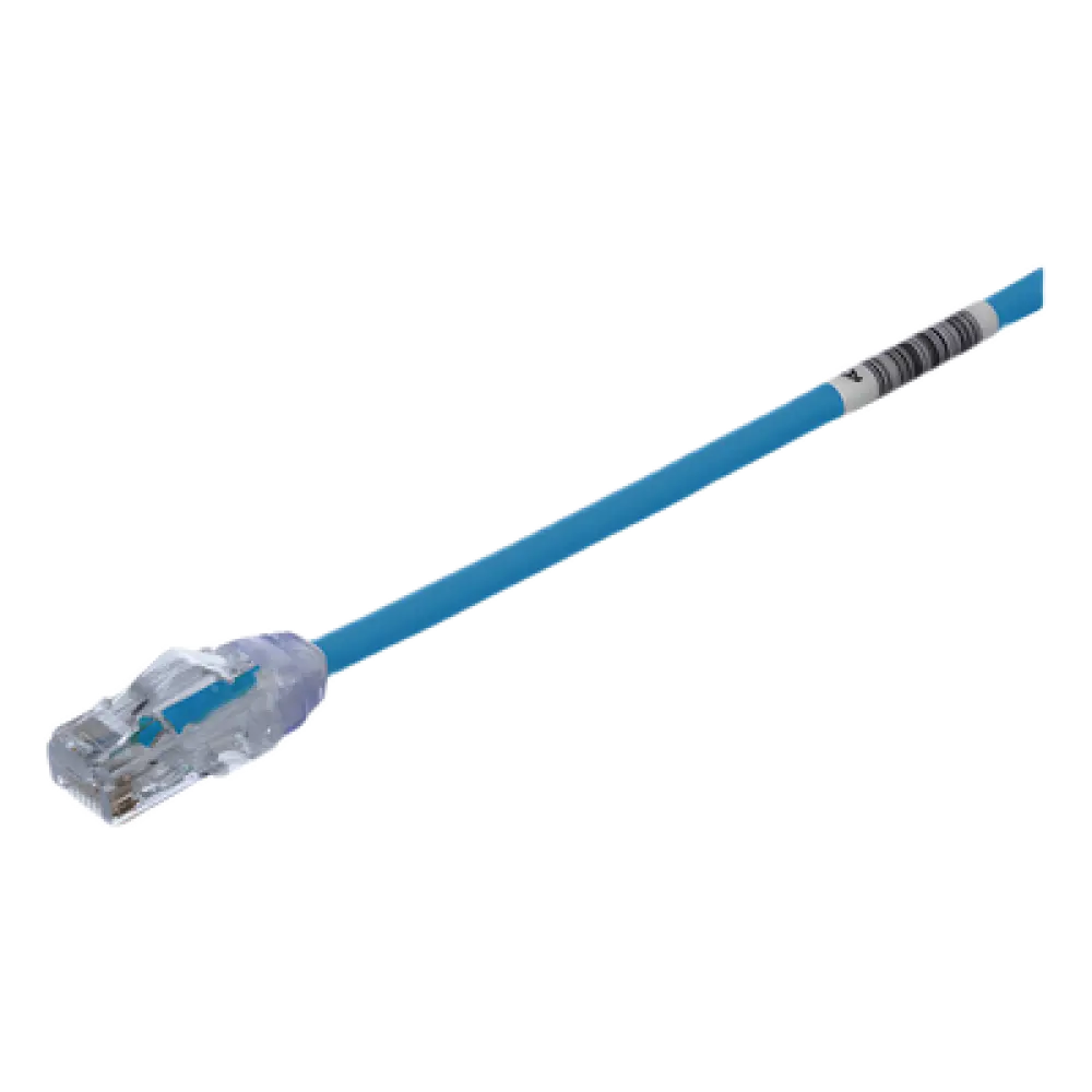 Cable de Parcheo UTP / Cat6A / 28AWG / CM-LSZH / 9.14 m (30 ft) / Azul