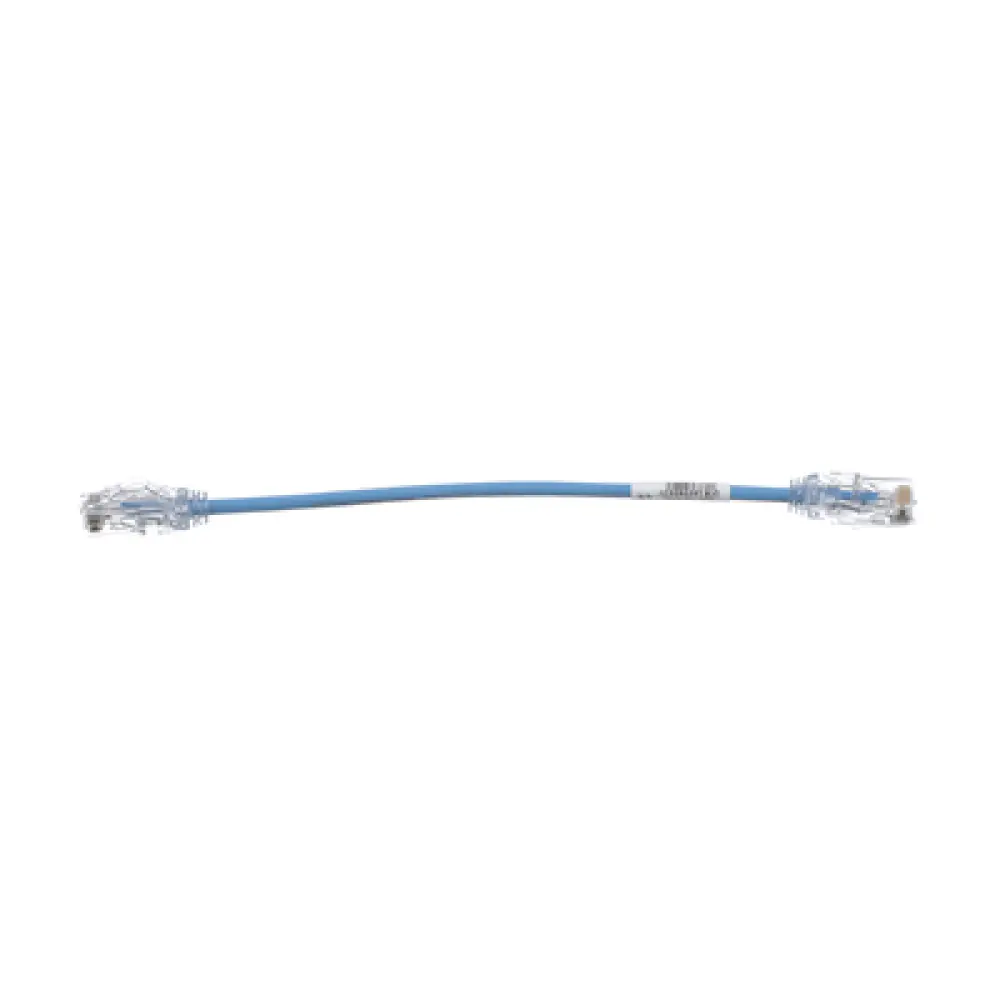 Cable de Parcheo UTP / Cat6A / 28AWG / CM-LSZH / 20 cm (0.66 ft) / Azul