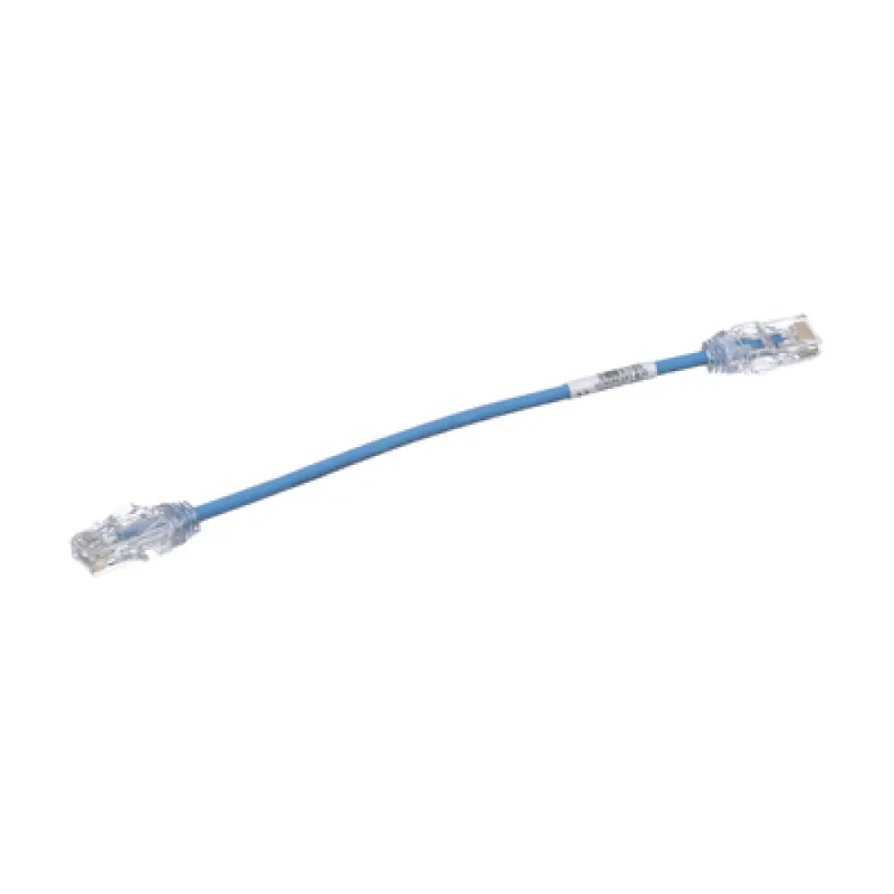 Cable de Parcheo UTP / Cat6A / 28AWG / CM-LSZH / 20 cm (0.66 ft) / Azul