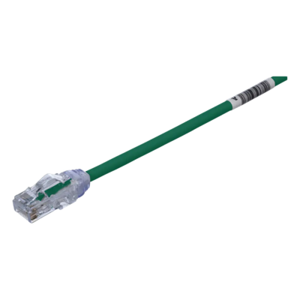 Cable de Parcheo UTP Cat6A / 28AWG / CM-LSZH / 3.05 m (10 ft) / Verde