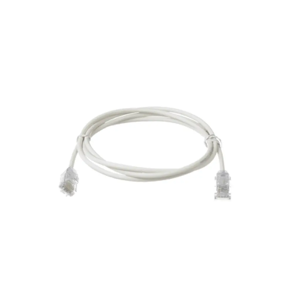 Cable de Parcheo UTP / Cat6 / 28AWG Diámetro Reducido / 4.57 m (15 ft) / Doble Clasificación CM/LSZH / PoE Tipo 3 y 4