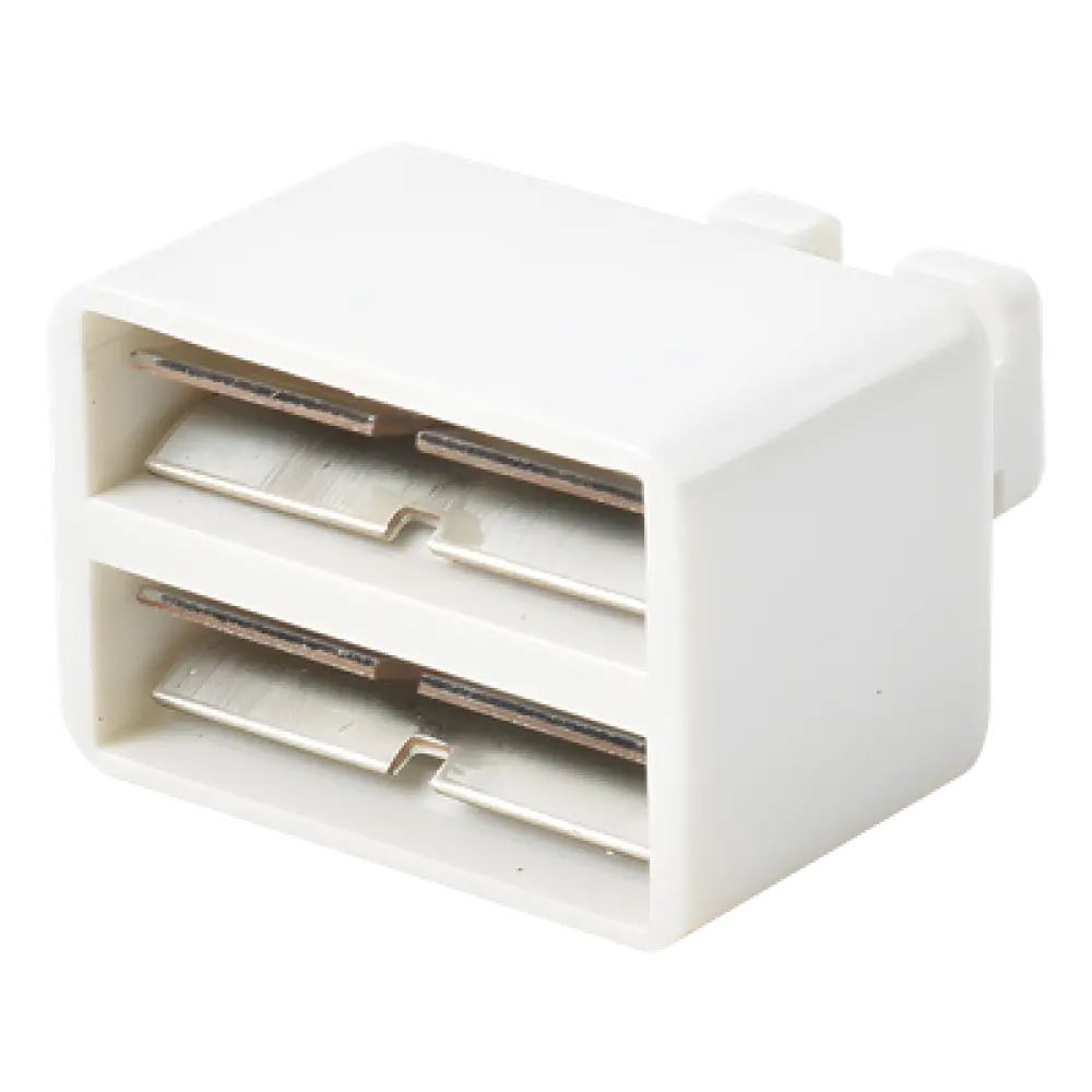 Clip de Puente / Para Regletas S66 / Conector SA-1 / Color Blanco / 1 Par