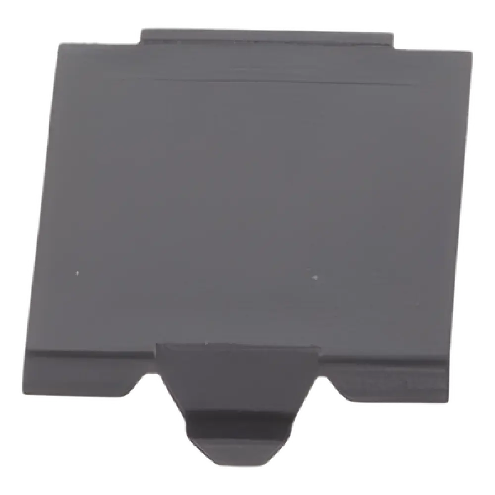 Inserto Ciego / Para Placas MAX y 10G MAX / Color Negro / Bolsa 10 Piezas