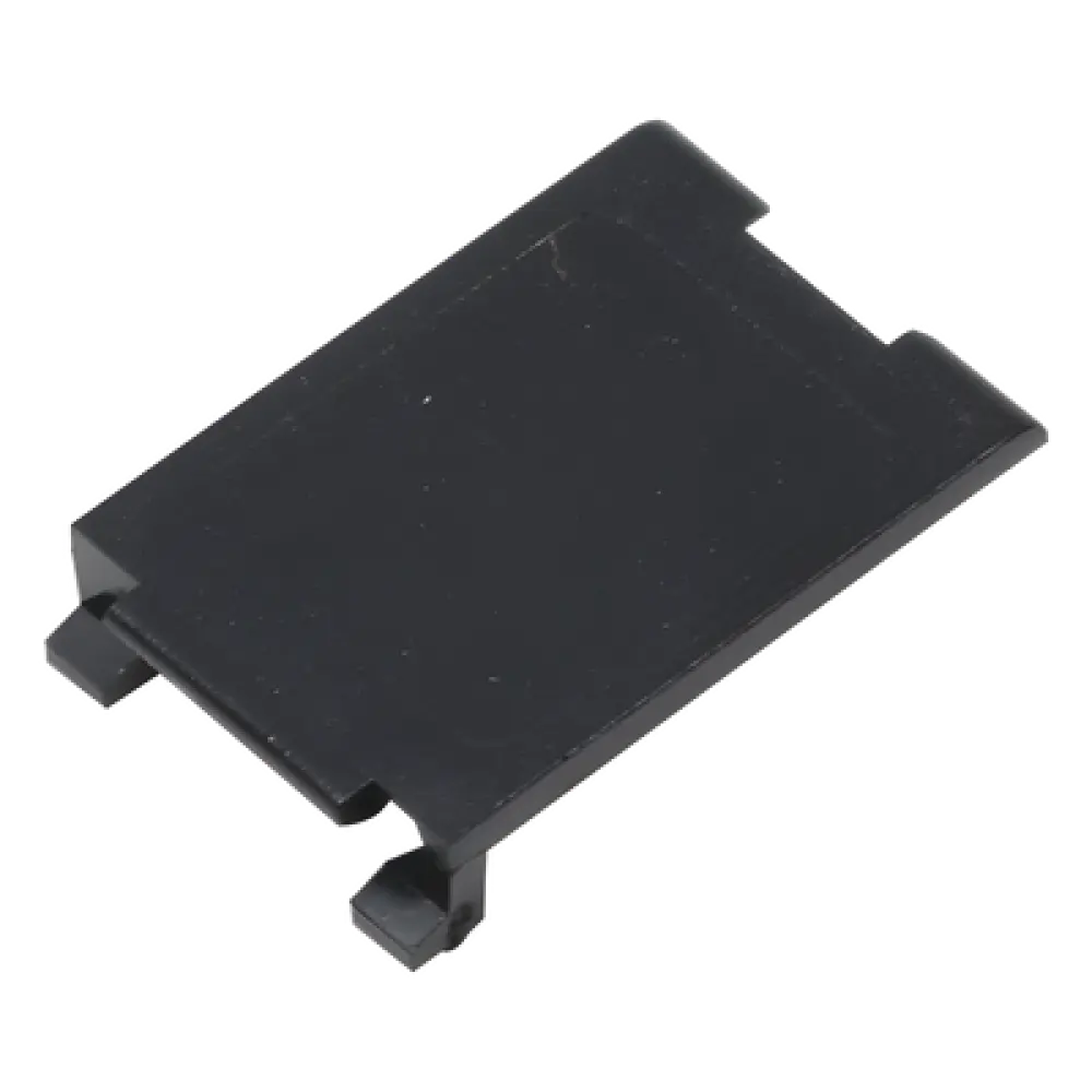 Inserto Ciego / Para Placas MAX y 10G MAX / Color Negro / Bolsa 10 Piezas
