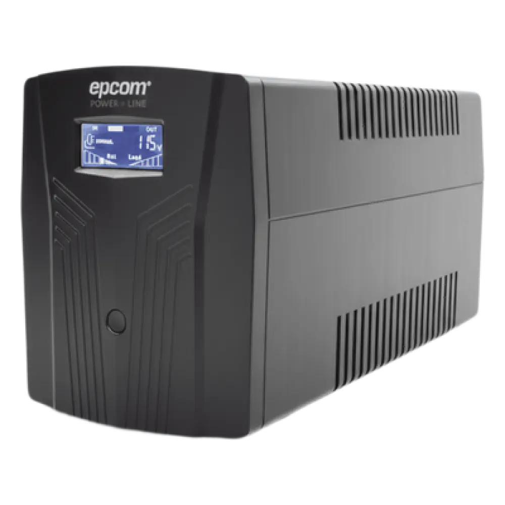 UPS Línea Interactiva / 1200 VA / 720 W / Salida 120 Vca ±5% / 6 Tomas NEMA 5-15R / Pantalla LCD / AVR Dinámico