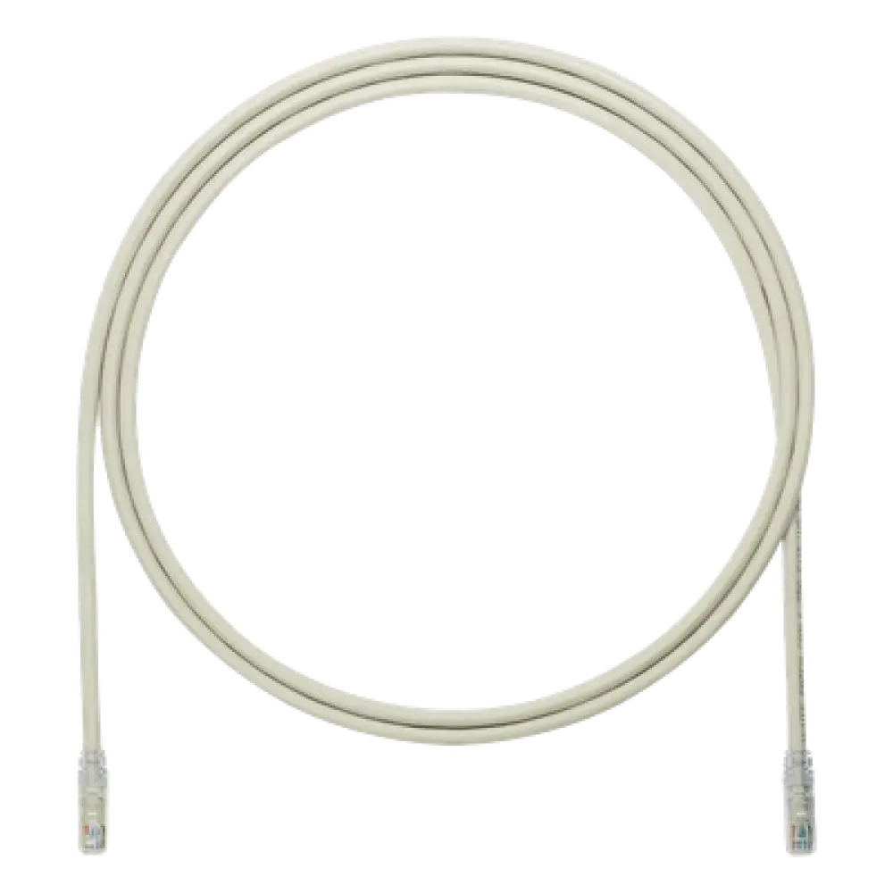 Cable de Parcheo UTP / Cat6A / 24 AWG / CM / 0.91 m (3 pies) / Gris