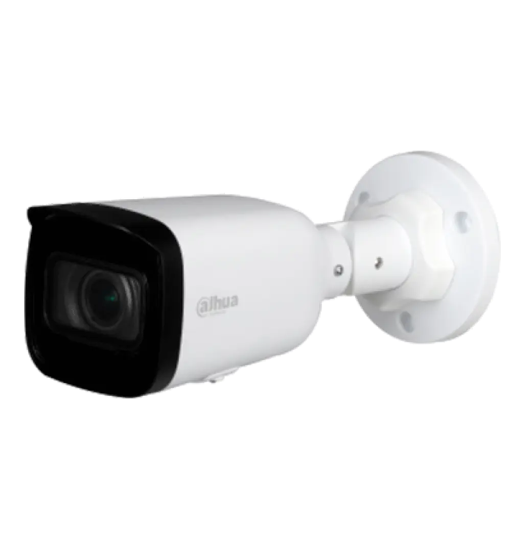 DAHUA IPC-HFW1431T1-ZS-S4 - Camara IP Bullet de 4 Megapixeles/ Lente Motorizado de 2.8 a 12mm/ H.265/ IR de 50 Metros/ WDR Real, 3D DNR/ Ranura para MicroSD/ IP67/ PoE