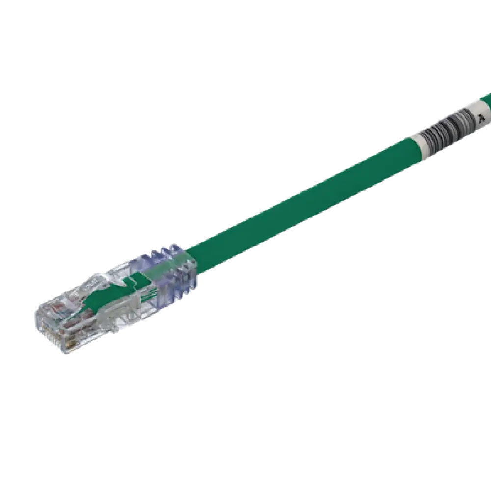 Cable de Parcheo UTP / Cat6A / 24 AWG / CM / Verde / 7.62 m (25 ft)