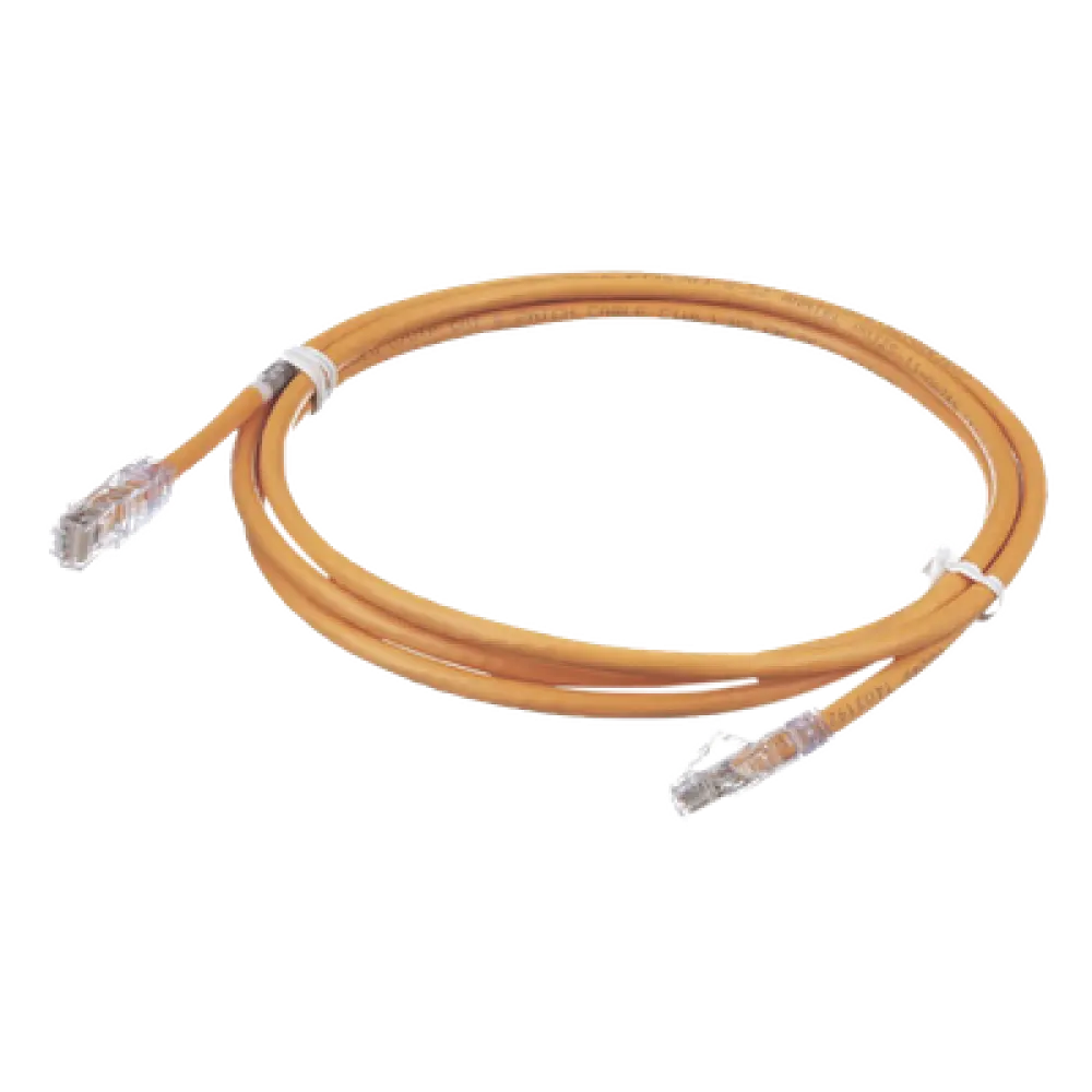 Cable de Parcheo UTP / Cat6 / 24 AWG / CM / 0.91 m (3 ft) / Naranja