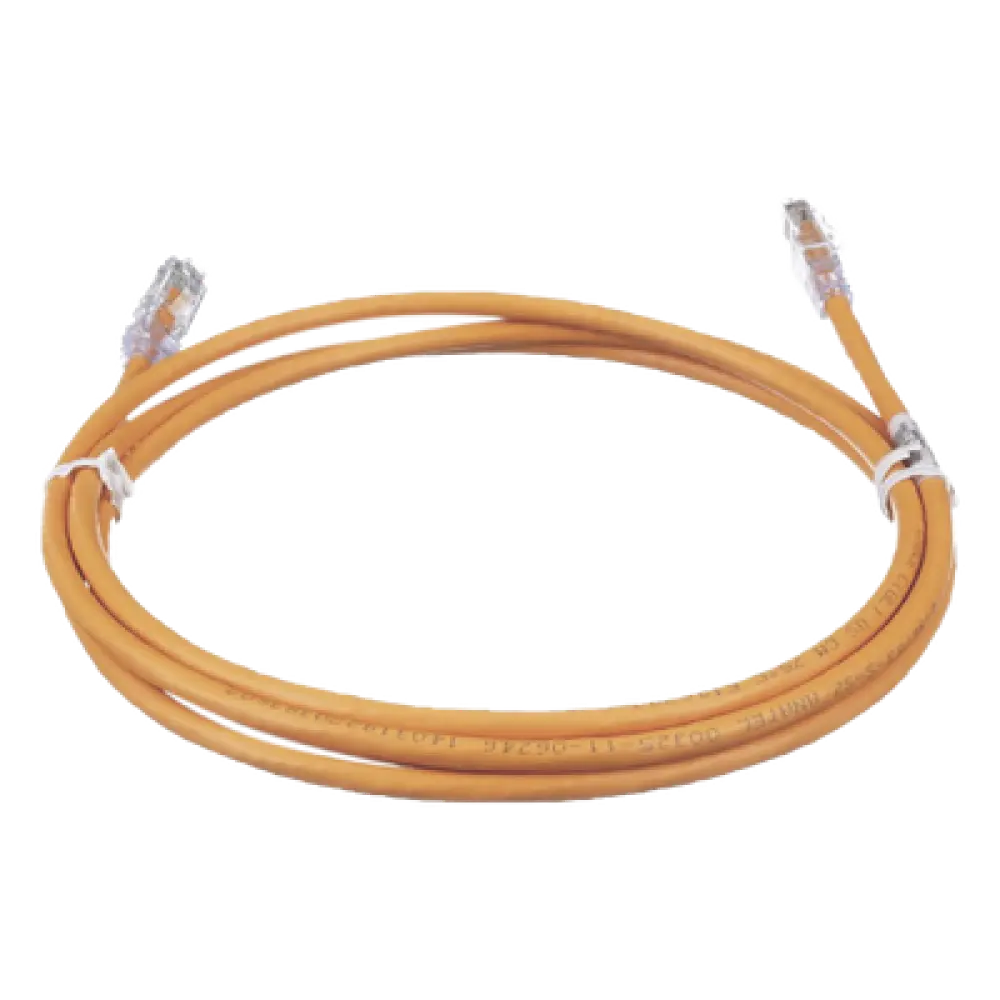 Cable de Parcheo UTP / Cat6 / 24 AWG / CM / 0.91 m (3 ft) / Naranja