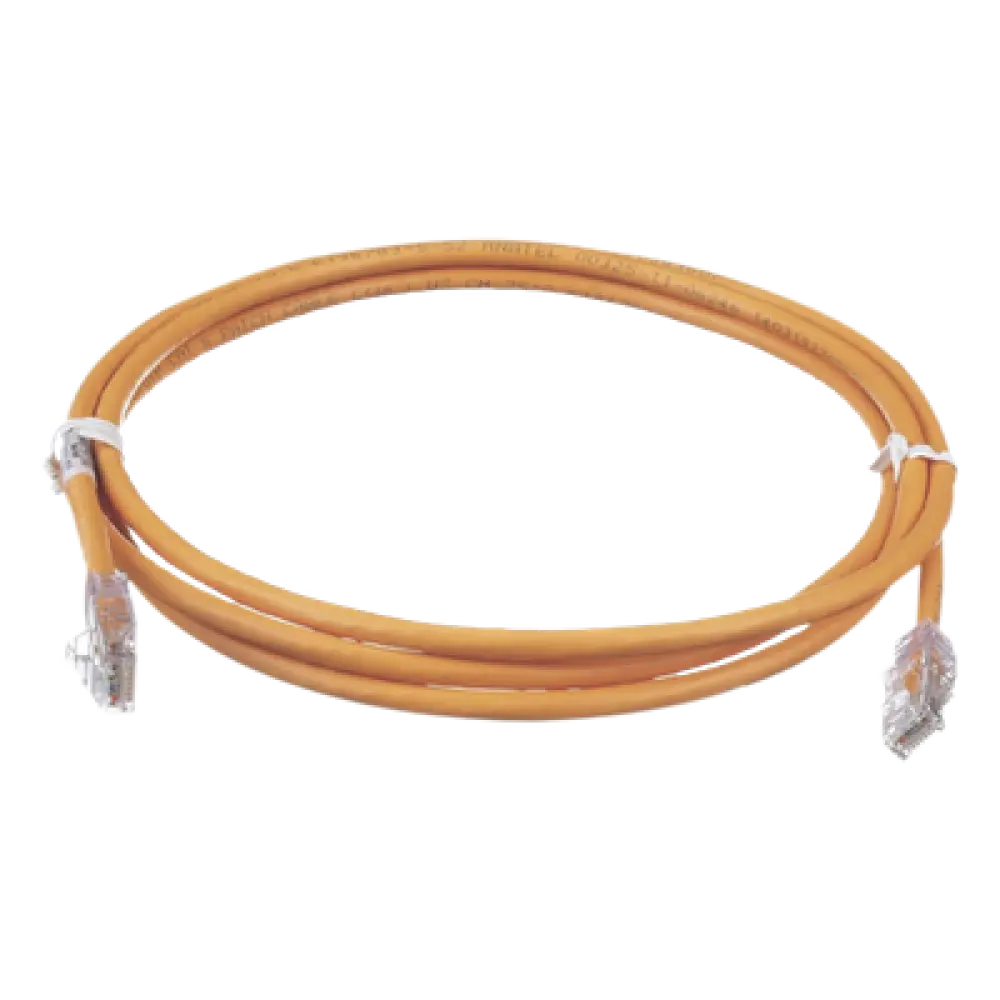 Cable de Parcheo UTP / Cat6 / 24 AWG / CM / 0.91 m (3 ft) / Naranja
