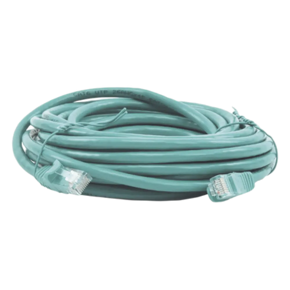 Cable de Parcheo UTP / Cat6 / 7 m (22.96 pies) / 100% Cobre / Verde