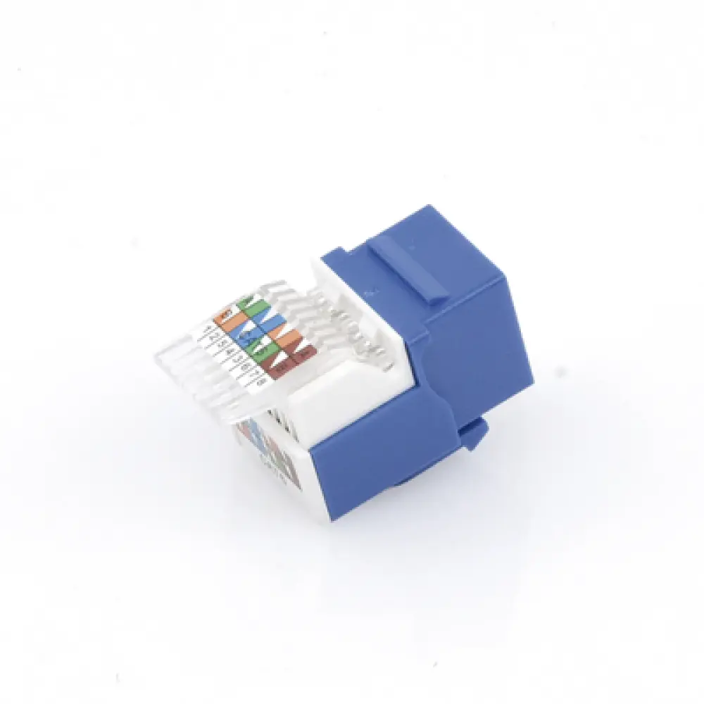 Módulo Jack Cat6 sin herramienta (toolless) keystone - Color Azul