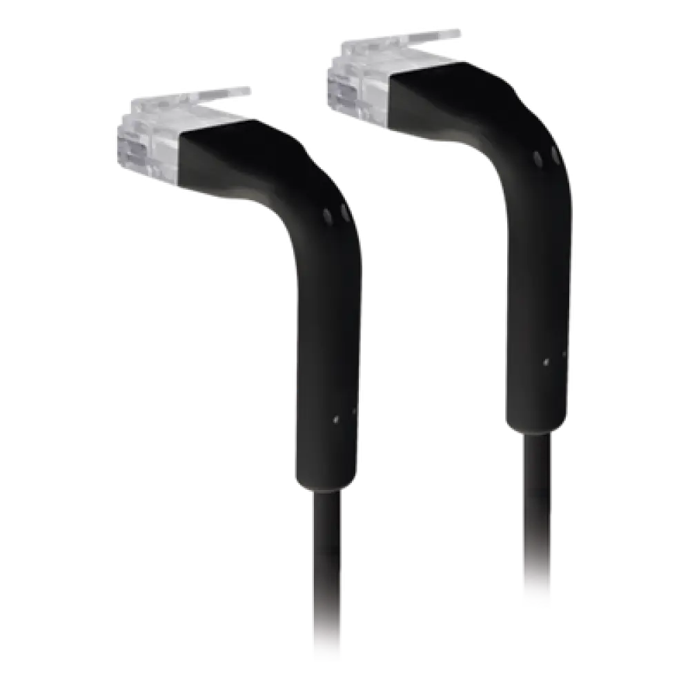 Cable Ethernet Patch / Cat6 / 1 m (3.28 ft) / RJ45 Flexible / Diámetro Ultrafino / Color Negro