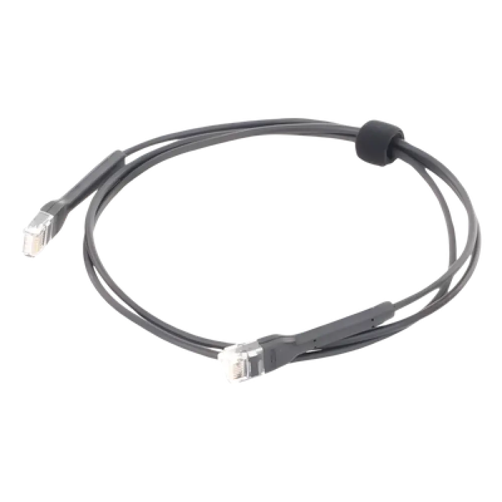 Cable Ethernet Patch / Cat6 / 1 m (3.28 ft) / RJ45 Flexible / Diámetro Ultrafino / Color Negro