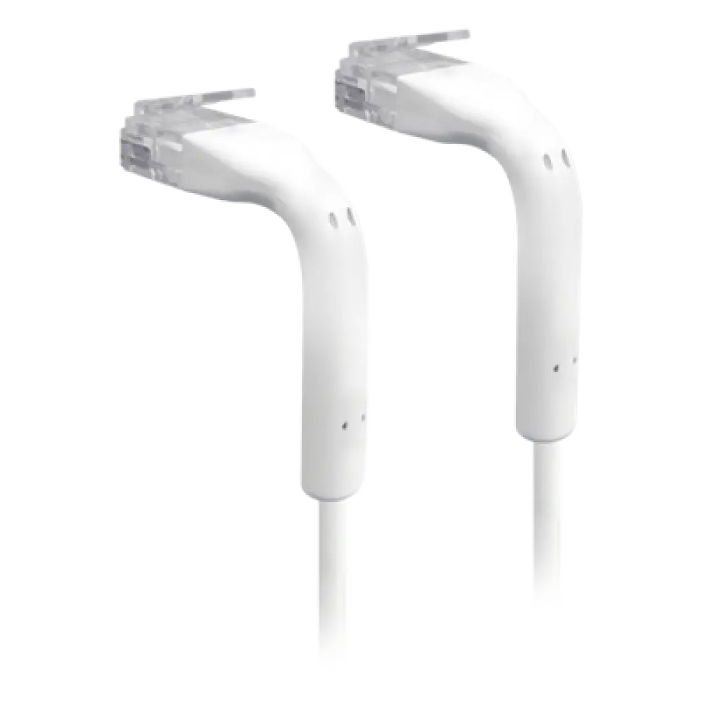 Cable Ethernet Patch / Cat6 / 1 m (3.28 ft) / RJ45 Flexible / Diámetro Ultrafino / Blanco