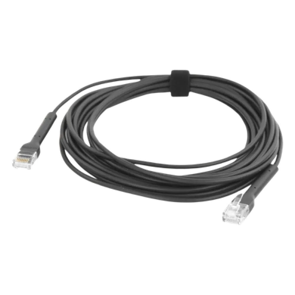Cable Ethernet Cat6 / 5 m (16.40 pies) / 10 Gbps / RJ45 / Ultra delgado / Negro